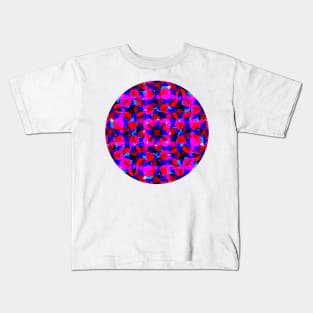 Psychedelic flower pattern Kids T-Shirt